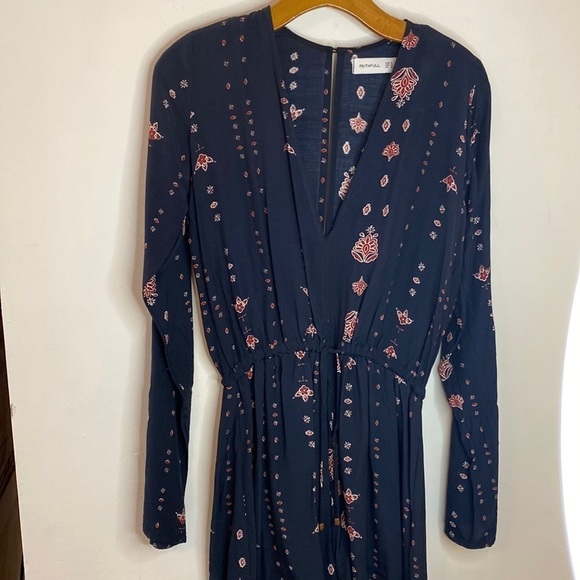 REVOLVE Joya Playsuit Oasis Print Shorts Romper - Picture 5 of 13